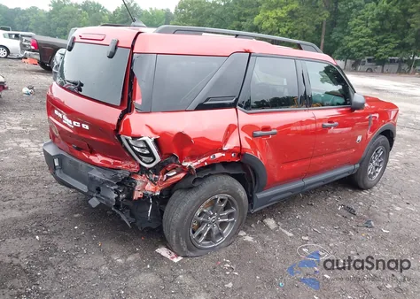 2023 Ford Bronco Sport Big Bend z USA, uszkodzony, nr VIN 3FMCR9B60PRD60447